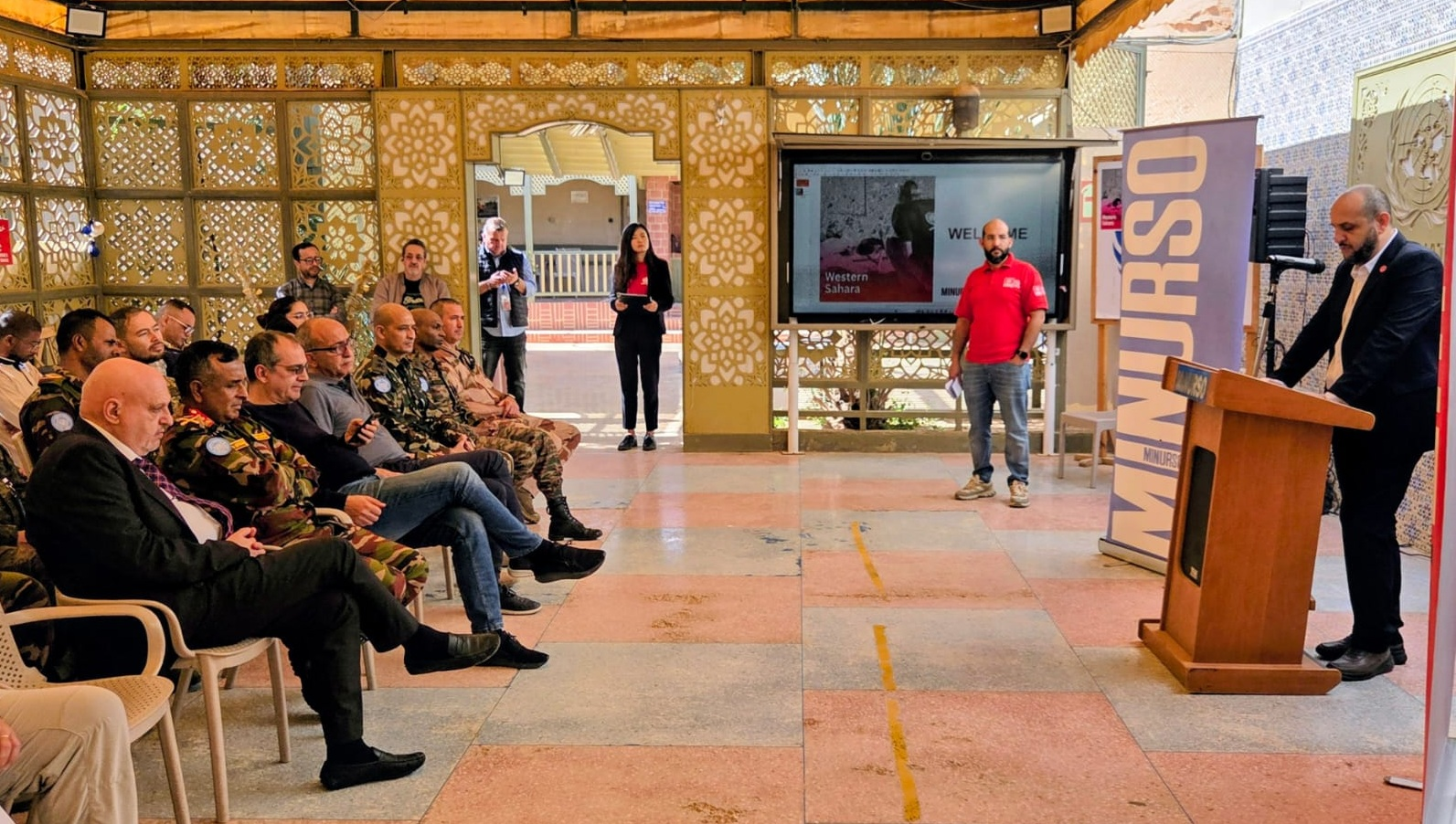 MINURSO COMMEMORATES THE INTERNATIONAL DAY FOR MINE AWARENESS AND ASSISTANCE IN MINE ACTION