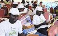 Launch of voter registration in Juba