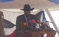 Southern Sudan president-elect sworn in 