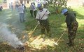 Kenyans clean Wau hospital on World Environment Day