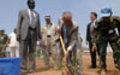 Groundbreaking ceremony at site of future U.N. Headquarters in southern Sudan